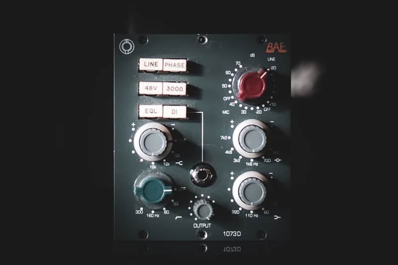 BAE 1073D Deluxe 500 Series Mic Pre / EQ Module 2010s - Blue Unit 3of3