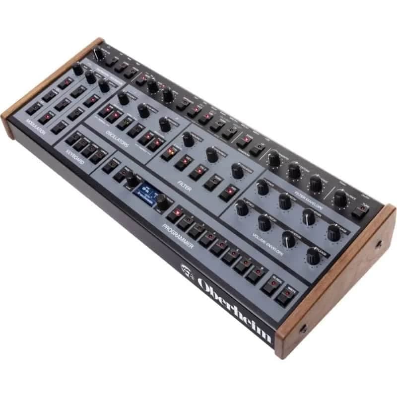 Oberheim OB-X8 Desktop 8-Voice Synthesizer 2022 - Present - Black with Wood Sides