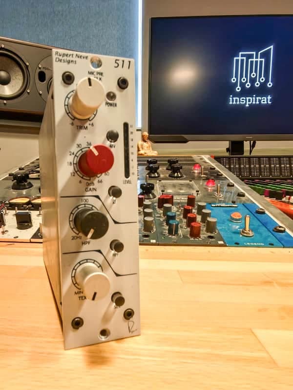 Rupert Neve Designs Portico 511 500-Series Mic Pre Module with Silk 2013 - Present - White