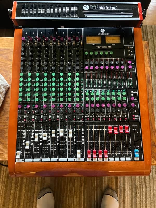Toft Audio Designs ATB-8 Channel Mixer w/ Meter Bridge Mid 2010s