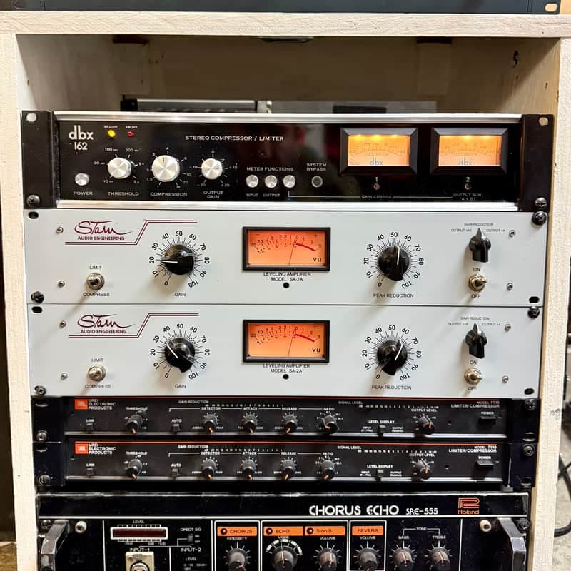 PAIR! -Stam SA-2A tube opto compressor limiter - LA-2a teletronix/ Urei clone