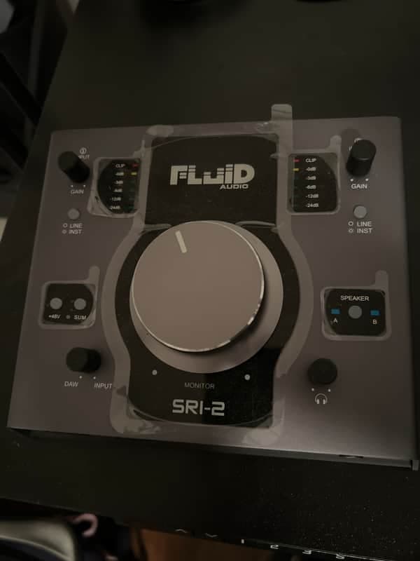 Fluid Audio SRI-2 USB Audio Interface 2018 - 2020 - Black