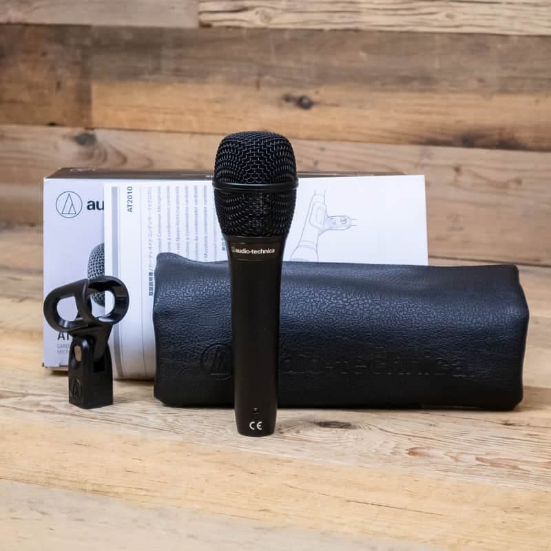 Audio-Technica AT2010 Handheld Condenser Microphone AT-2010 Stage Vocal U286438
