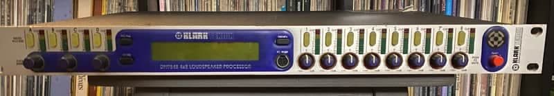 Klark Teknik DN 9848 LOUDSPEAKER PROCESSOR/CROSSOVER. 4 IN X 8 OUT