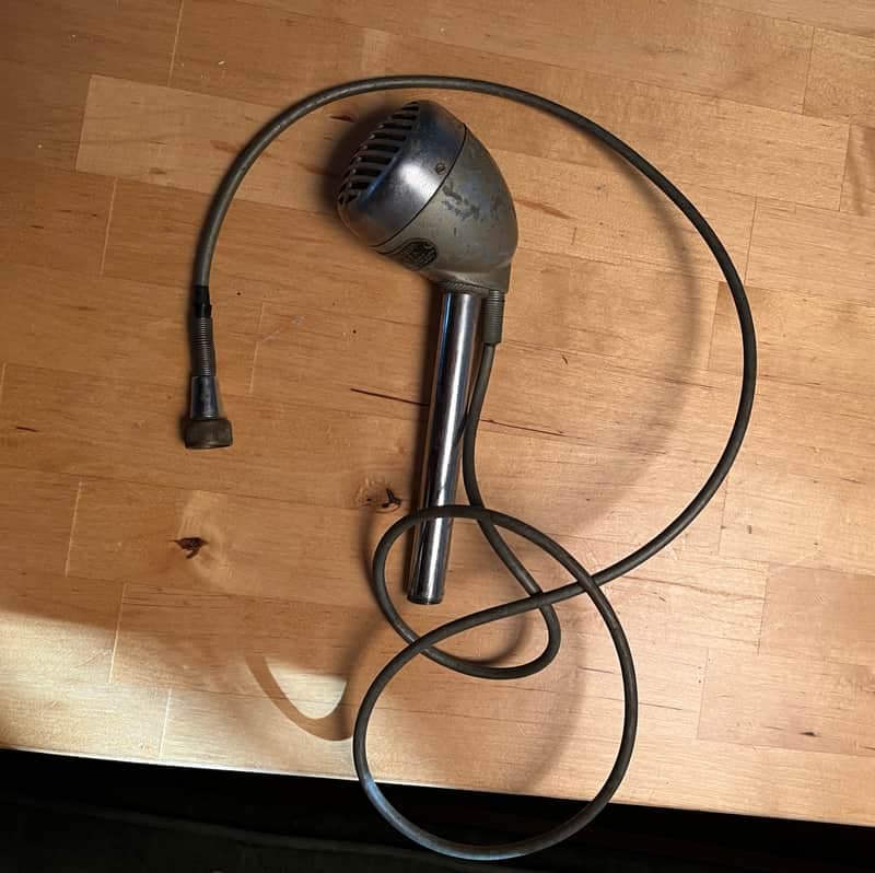 Shure Brothers 707A Bullet Microphone 1930-40s