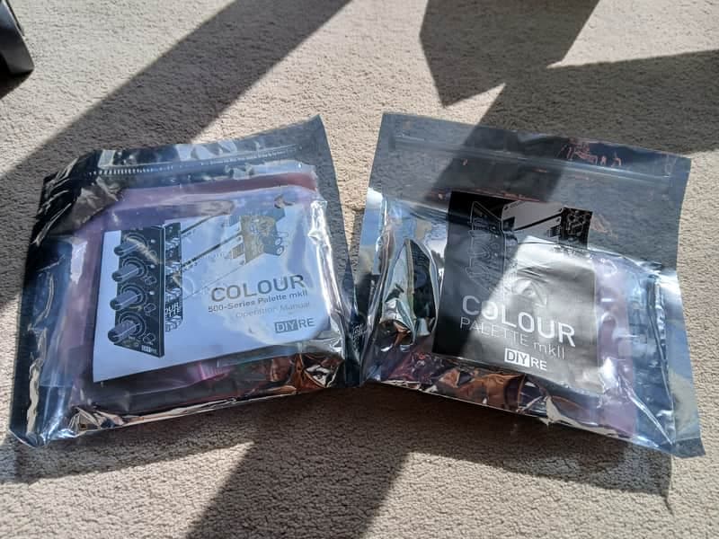 DIYRE Colour palette MKII. X2. New. Sealed.