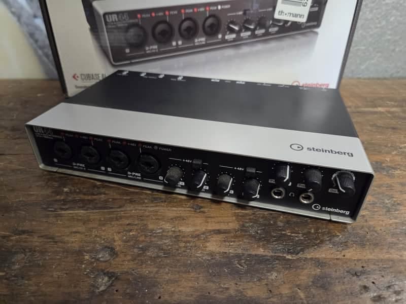 Steinberg UR44C USB 3.0 Audio Interface 2019 - 2020 - Black