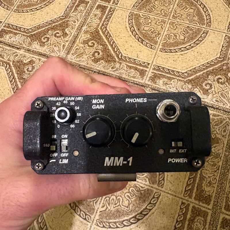 Soundevices Mm-1 Portable Microphone Preamp - Black