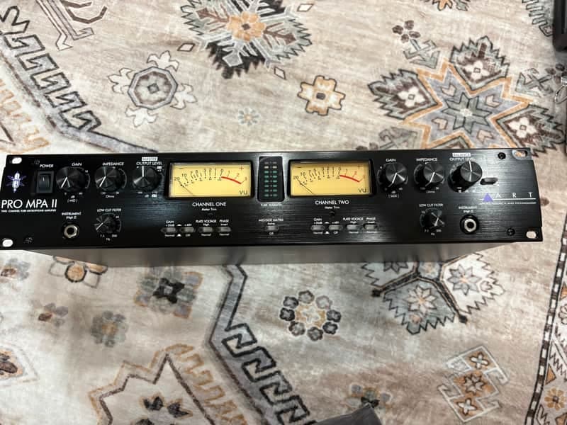 ART Pro MPA II 2-Channel Microphone Preamp 2009 - Present - Black