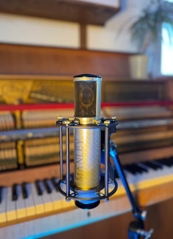 Manley Labs Reference Silver Tube Condenser Microphone 2010s - Silver
