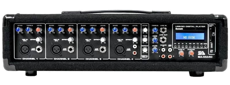 Seismic Audio SA-MA4C Powered Mixer