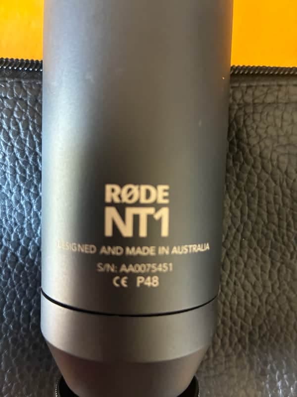 Rode NT1 CE P48 2014-2020 - Black