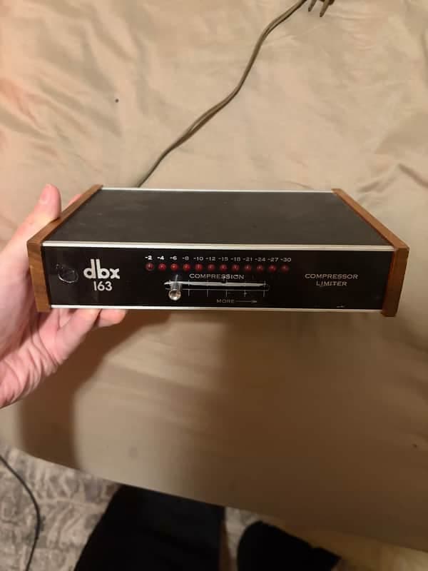 dbx 163 Compressor / Limiter 1980s - Black