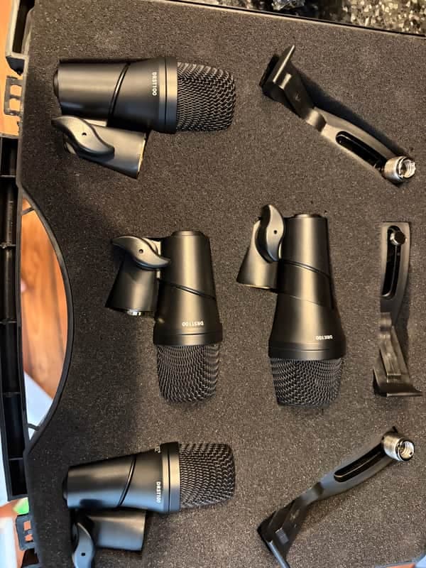 Digital Reference DRDK4 4-Piece Drum Mic Kit 2010s - Black
