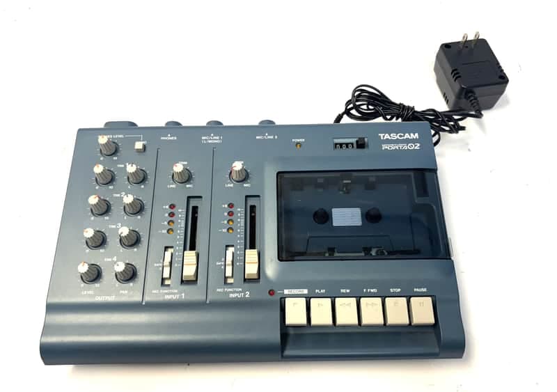 TASCAM Porta 02 Ministudio 4-Track Cassette Recorder
