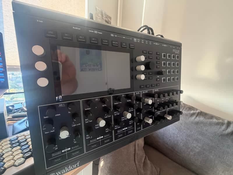 Waldorf Iridium Desktop Synthesizer 2020 - Present - Black