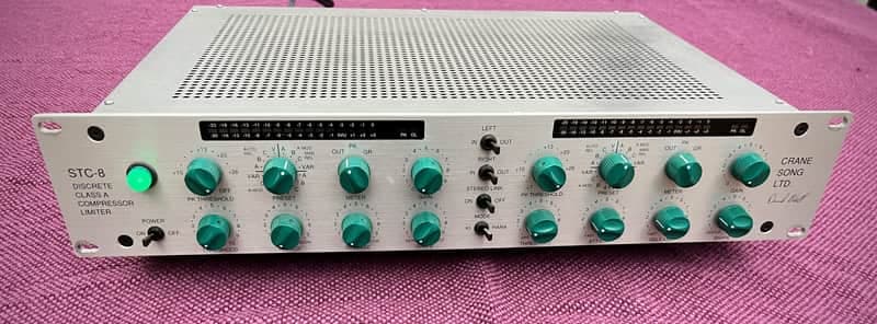 Crane Song STC-8 Discrete Class A Compressor Limiter – Excellent Condition – Dave Hill Mastering Legend