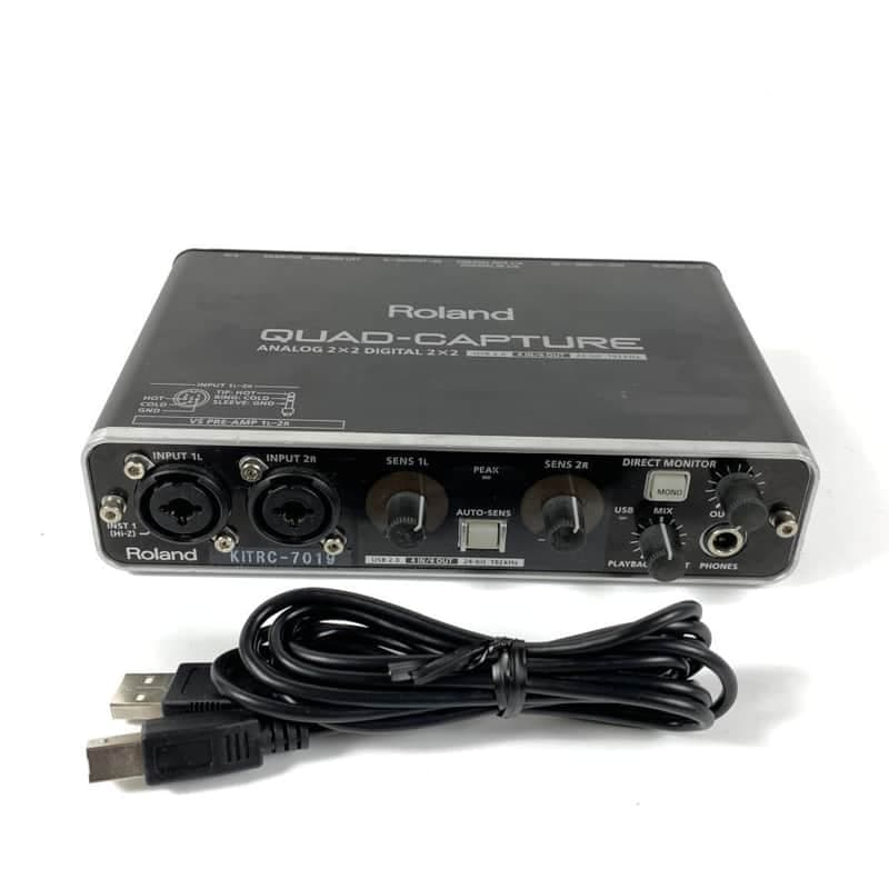 Roland UA-55 Quad-Capture USB 2.0 Audio Interface 2010s - Black TGHM
