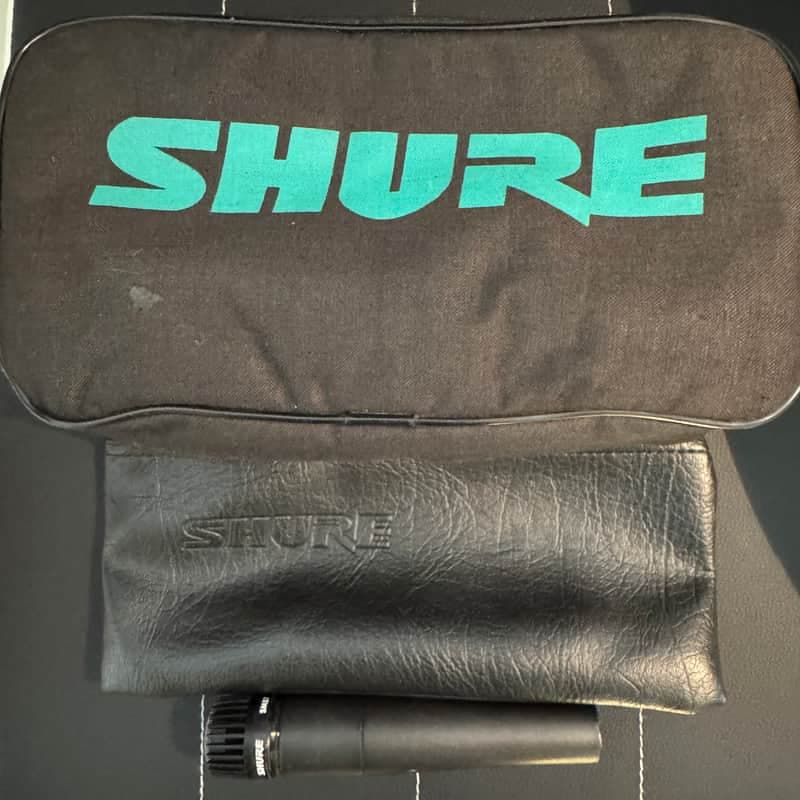 Shure SM57 Cardioid Dynamic Microphone 1984 - Present - Black