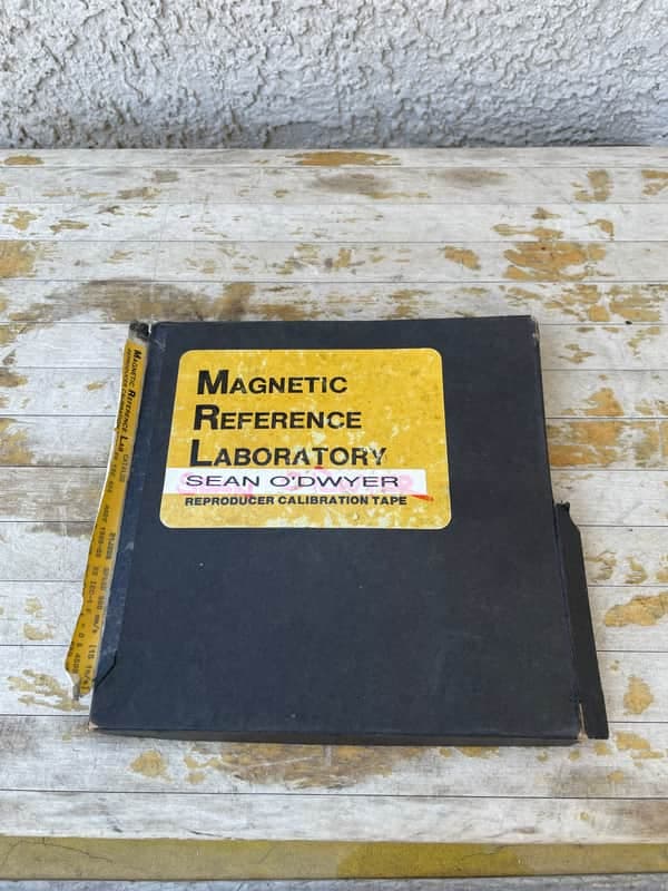 Magnetic Reference Laboratory 1/4" 15 IPS MRL Multi-Frequency Calibration Tape