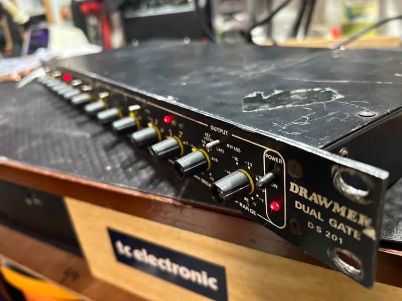 DRAWNER 2 Channels Gate Compressor Vintage DS201 1983 - Black