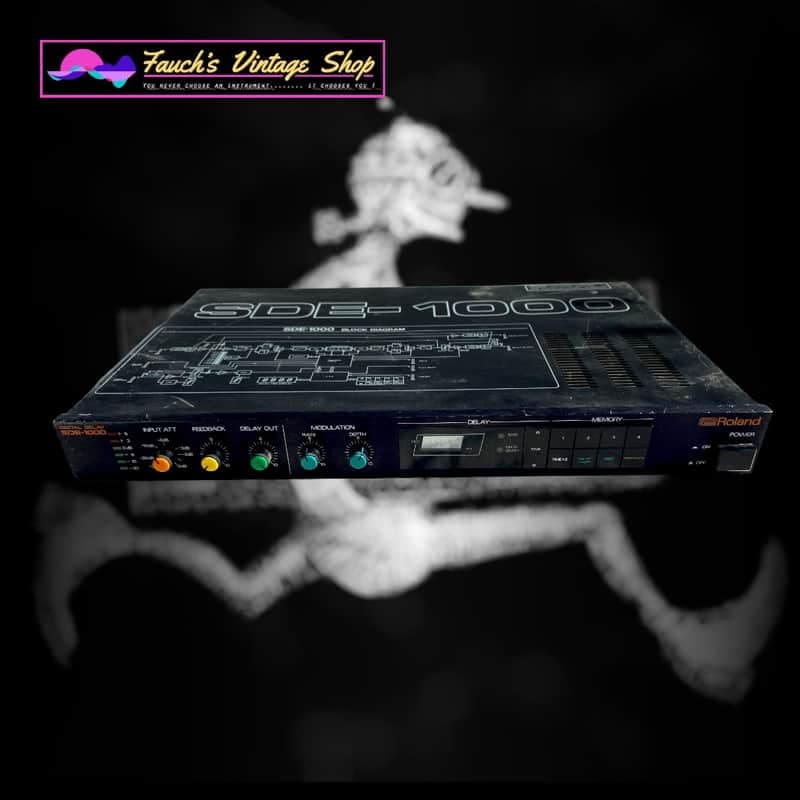 Roland SDE-1000 Digital Delay PRO SERVICED/WARRANTY !