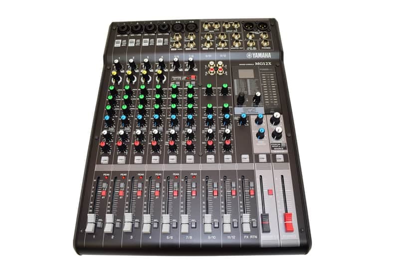 Yamaha MG12X CV 12-channel Stereo Mixer with Built-In FX