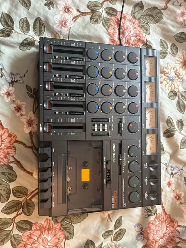 TASCAM Porta One Ministudio 4-Track Cassette Recorder 1980s - Gray