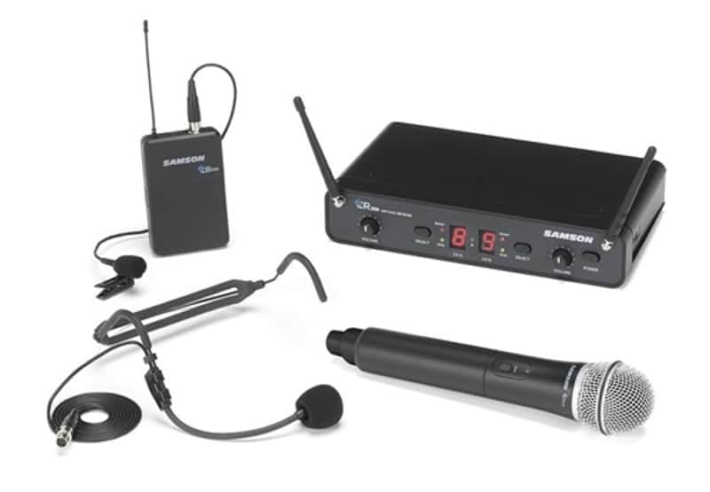 Samson Concert 288 All-In-One Dual-Channel Wireless System (H Band)