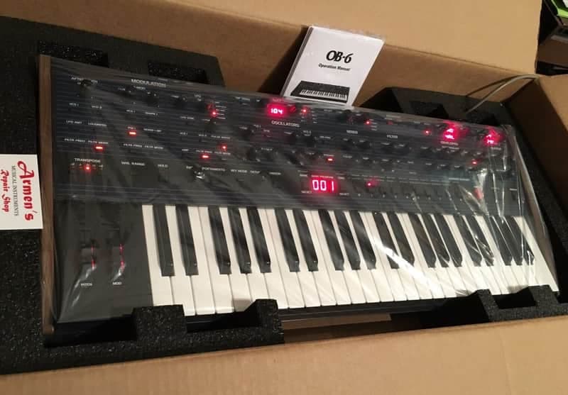 Oberheim OB-6 49 key keyboard Synth Sequential OB6 in box //ARMENS