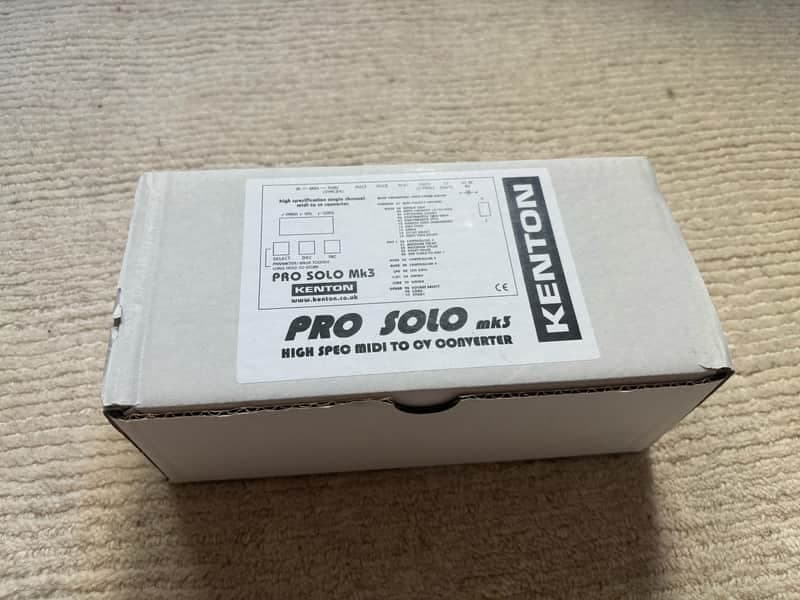 Kenton Pro Solo Mk3 MIDI to CV Converter BRAND NEW!