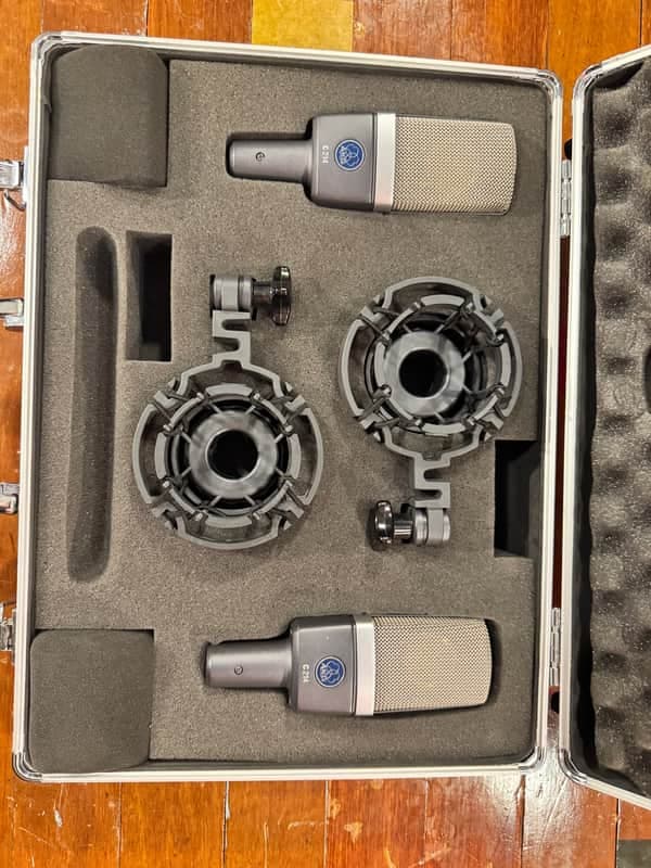AKG C214 Stereo Matched Pair 2010s - Black