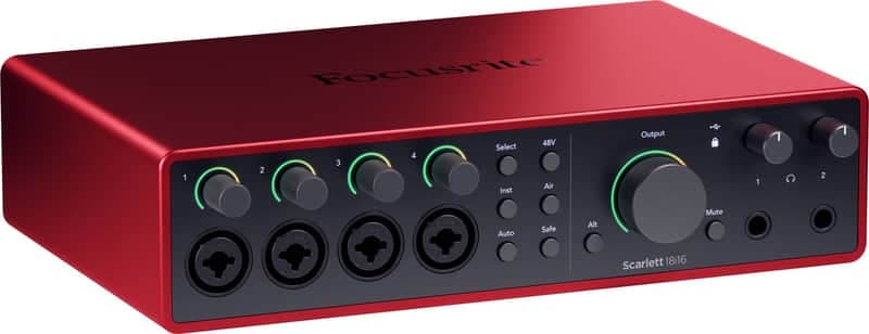 Focusrite Scarlett 18i16 4th Gen USB-C Audio Interface