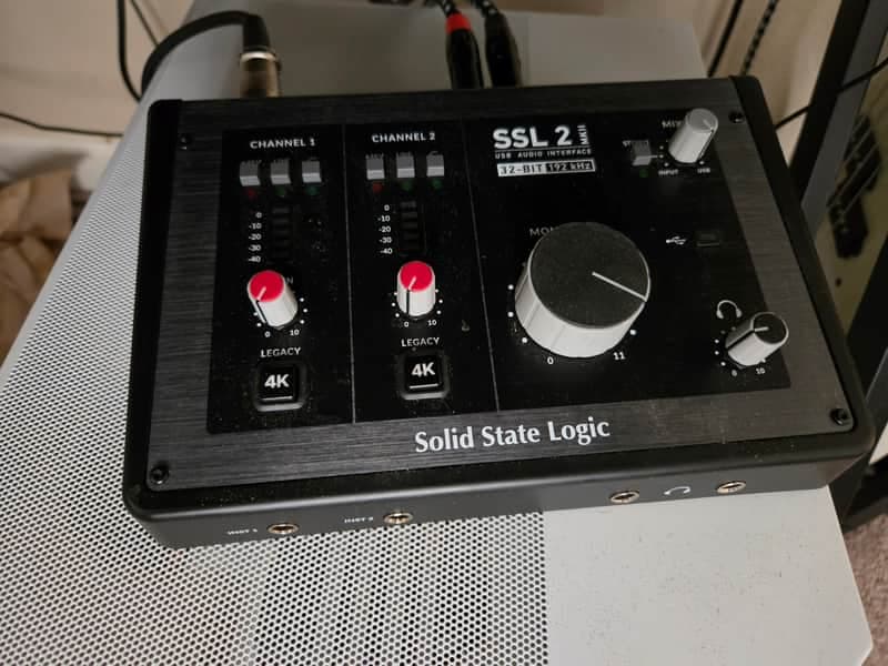 Solid State Logic SSL2 MKII USB Audio Interface 2024 - Present - Black