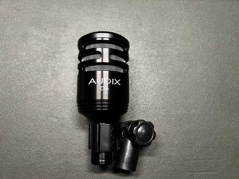 Audix D6 Dynamic Kick Drum Microphone