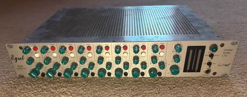 Crane Song Egret 8-Channel D/A Converter and Summing Mixer 2010s - Silver