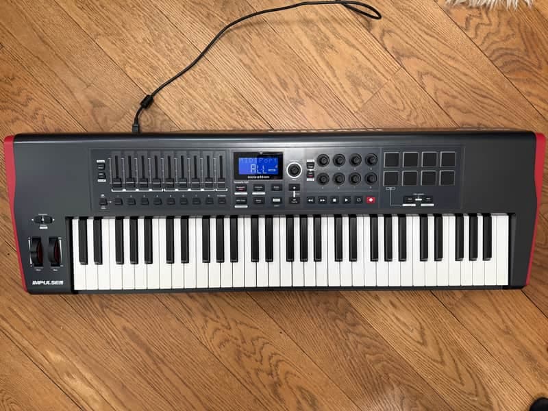 Novation Impulse 61 MIDI Keyboard Controller 2011 - Present - Gray