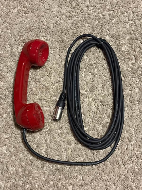 Kerns TeleMic 1954 - Dark Red/Black
