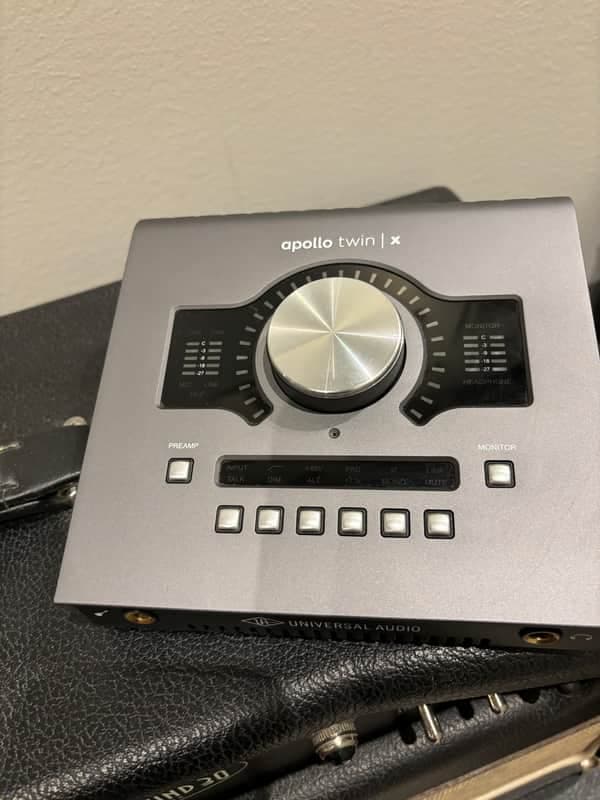 Universal Audio Apollo Twin X QUAD Thunderbolt 3 Audio Interface 2019 - Present - Gray