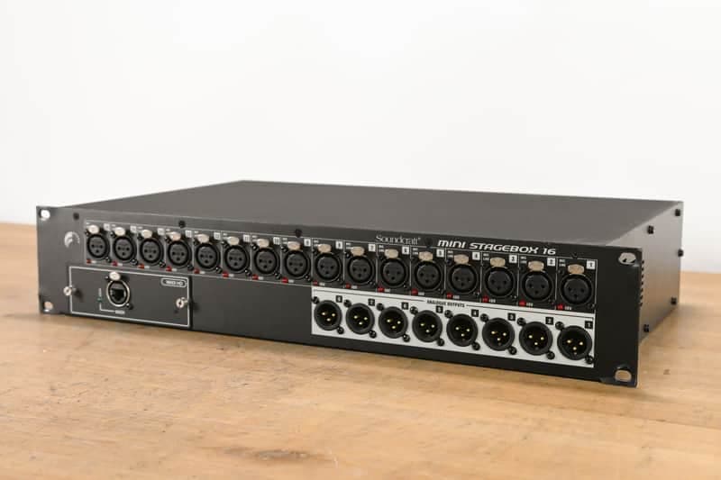 Soundcraft Mini Stagebox 16R Cat5 16-CH Digital Stage Box w/ MADI Card CG016CJ