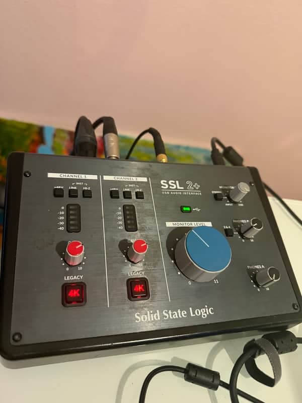 Solid State Logic SSL 2+ USB Audio Interface 2020 - Present - Black