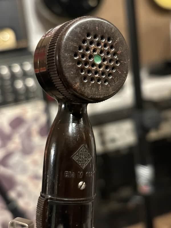 Refurbished Telefunken E Lam 112 dynamic microphone - All original!