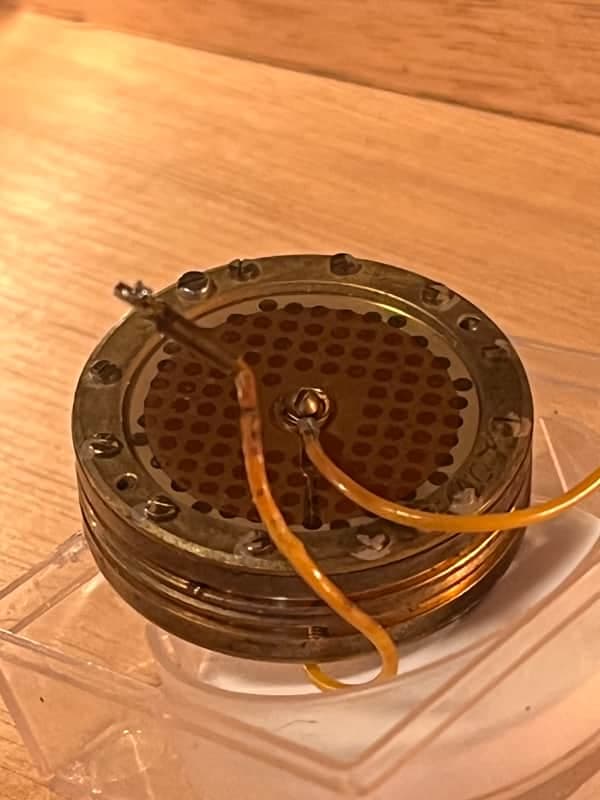 1963 Neumann Brass K67 Capsule for U67 / SM69 (original / tested )