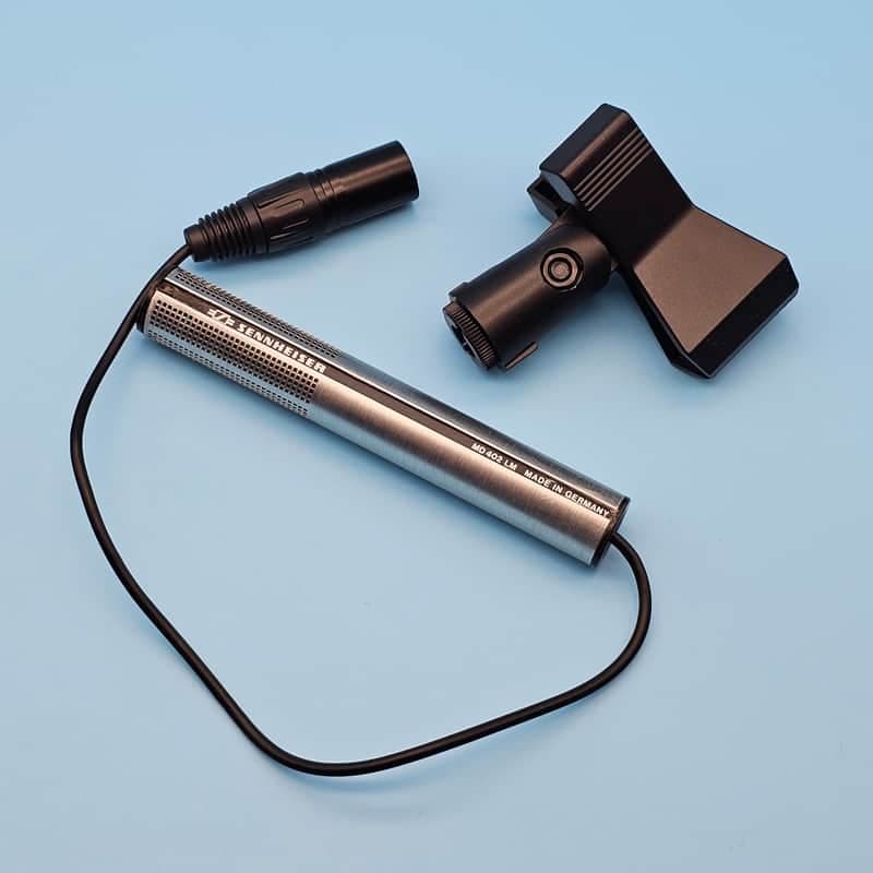 ☆Vintage 1980s Sennheiser MD 402 LM Dynamic Microphone - Similar to Telefunken TD21