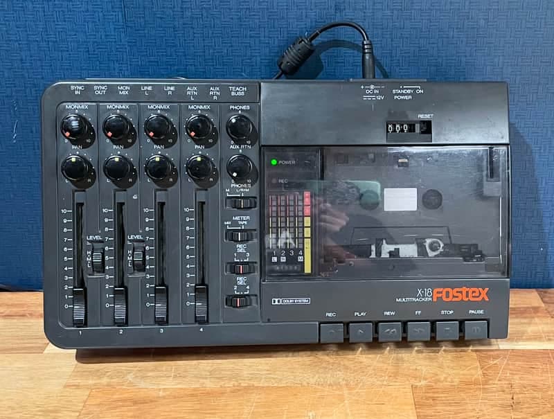 Fostex X-18 4-Track Multitrack Cassette Recorder