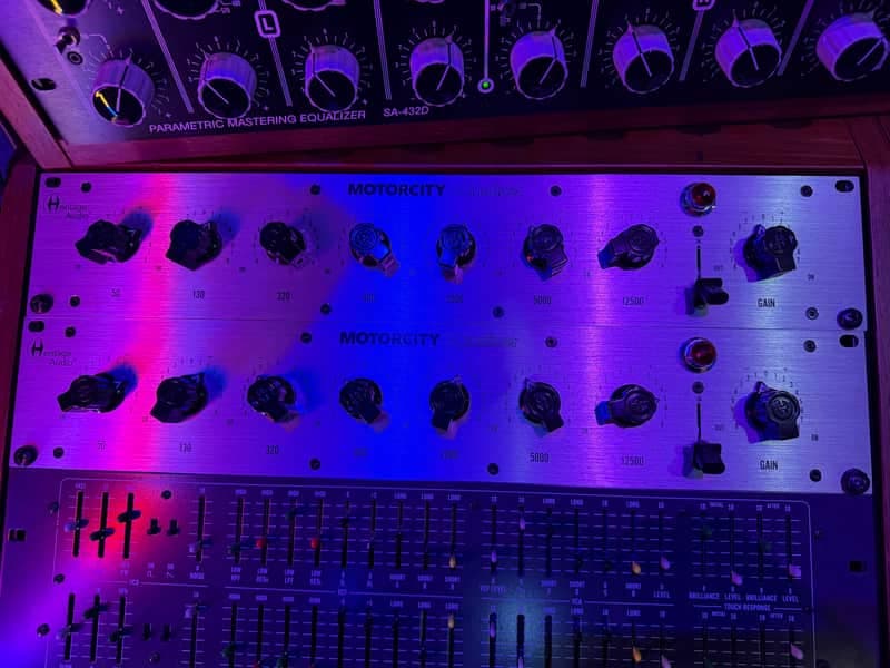 Heritage Audio 2x Motorcity EQ