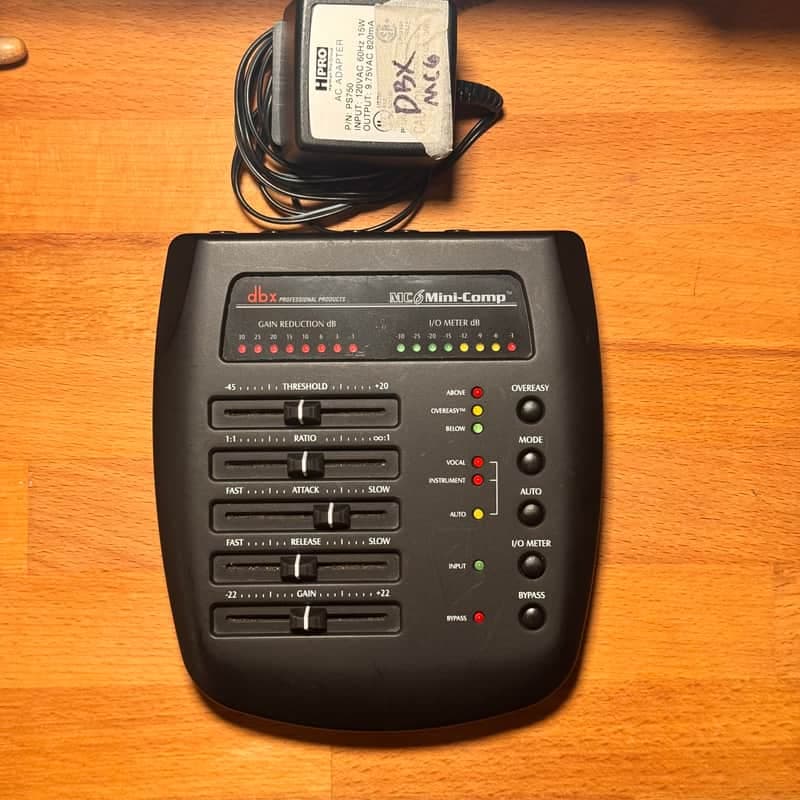 dbx MC6 Mini-Comp stereo VCA compressor 160-range