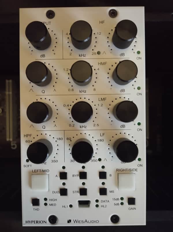 WesAudio HYPERION ng500 Analog EQ – Mastering-Grade M/S Control + Digital Recall