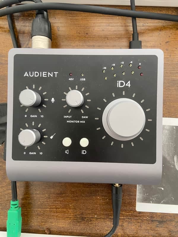 Audient iD4 MKII USB-C Audio Interface 2021 - Black