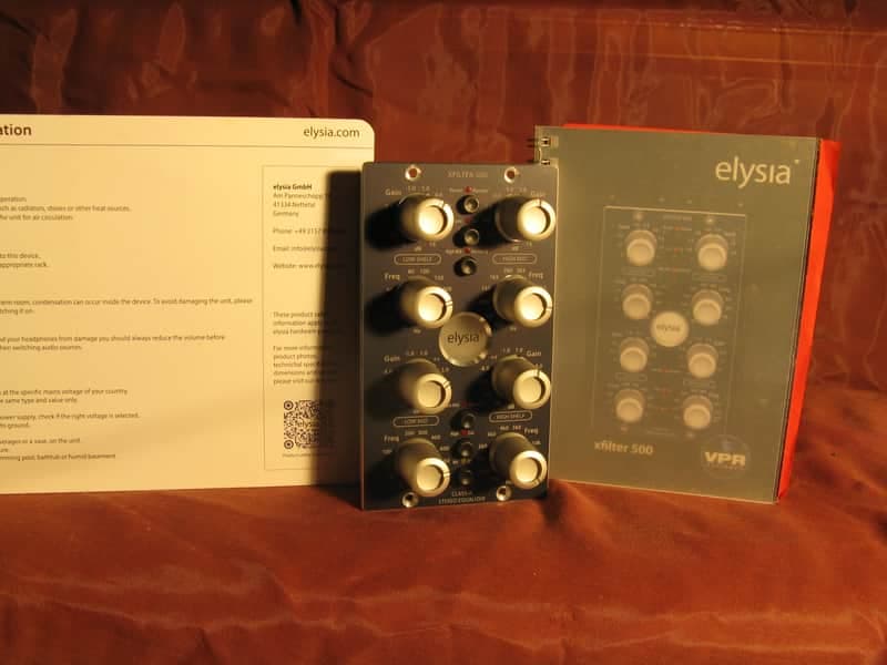 Elysia Elysia xfilter 500 Series Stereo EQ 2020's - silver
